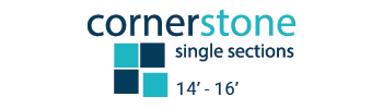 Cornerstone Single Sections Logo - 14ft to 16ft